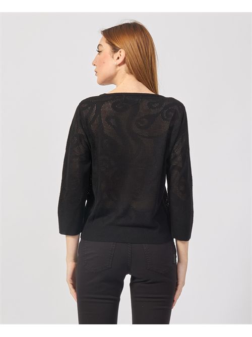 Yes Zee openwork sweater in viscose YES ZEE | M437-I9000801